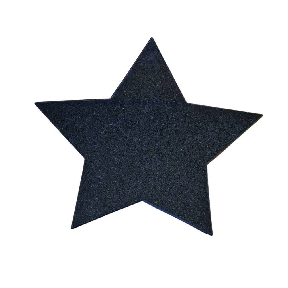 Stern aus Granit 30x30cm