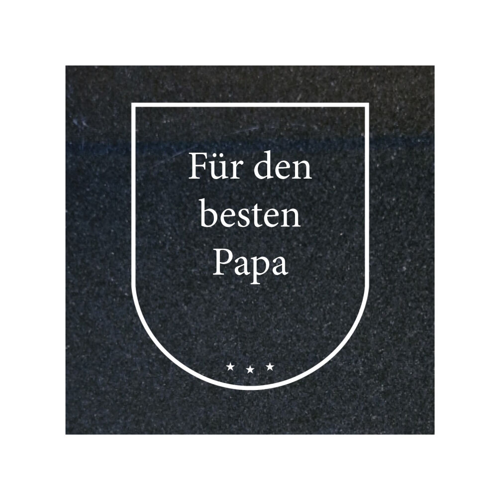 Quadrat aus Granit 